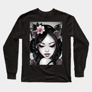 style tatto girl Long Sleeve T-Shirt